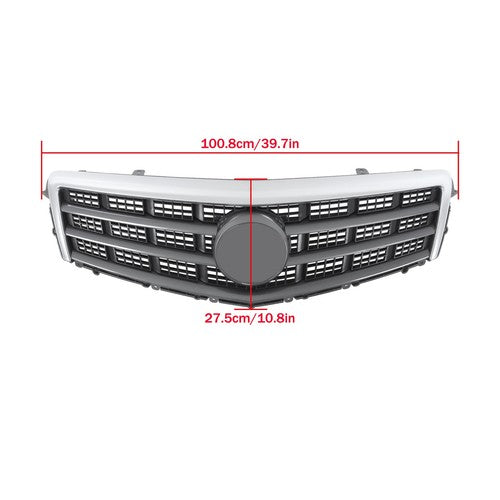 DURAFORCE Fit For Cadillac ATS 2013-2014 Plastic Front Bumper Upper Grille 23490309