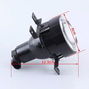 DURAFORCE LED Blue Halo Projector Fog Light Angel Eyes Ring DRL for 2016-2021 for Honda Civic