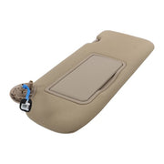DURAFORCE Beige Plastic Driver Side Sunvisor With Lights And Mirror For 17-22 Honda CR-V