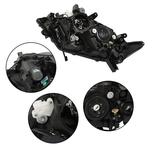 DURAFORCE Front Headlights Headlamps For 10-12 Lexus RX350 Left+Right Side w/AFS HID/Xenon