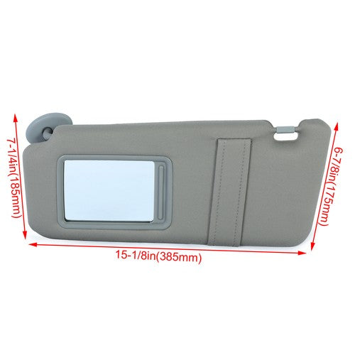 Left Driver Side Sun Visor Sunshade With Without Sunroof For Toyota Camry 07 11