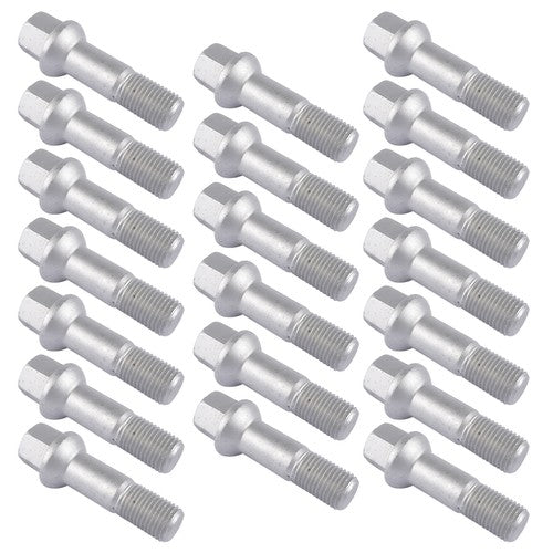 DURAFORCE 20PCS Wheel Lug Bolts Nuts for Mercedes ML550 S500 CL500 GL450 G500 0009905307