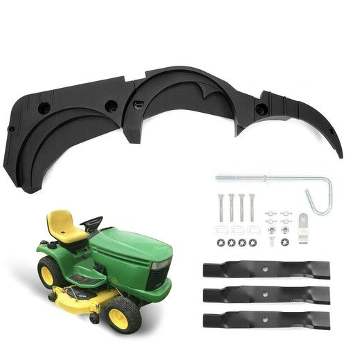 DURAFORCE For John Deere 54C 54X 54D 54" Lawn Mower Mulching Attachment w/ Blades #BM20827
