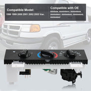 DURAFORCE A/C Heater Climate Control Switch Unit For 1998-03 Dodge Ram 1500 2500 3500 Van