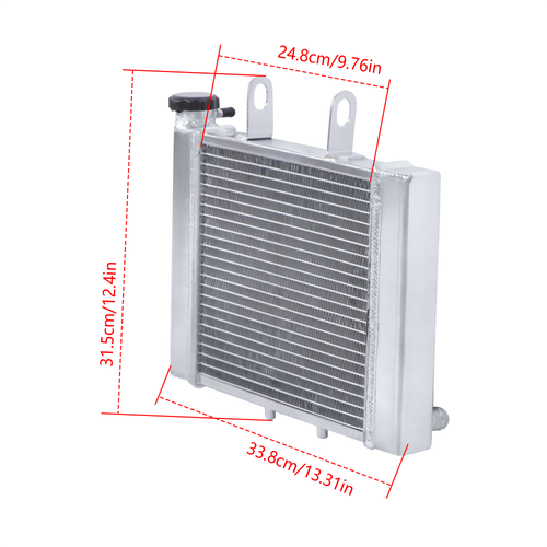 DURAFORCE For CAN AM/CANAM BOMBARDIER RALLY 175 200 03-07 ATV 3 ROW ALUMINUM RADIATOR