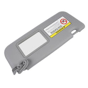 DURAFORCE Right Passenger Side Gray Sun Visor for Hyundai Accent 1E 1.6L L4 Gas 852201R000