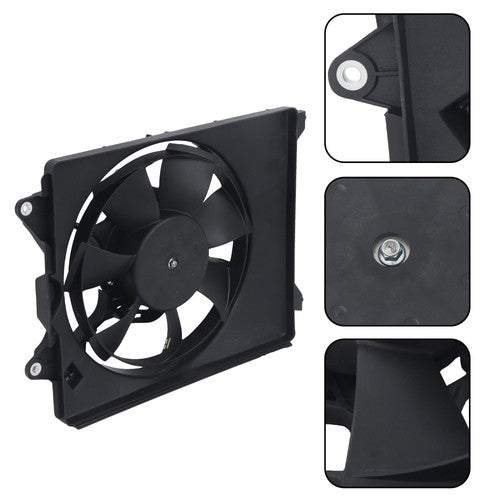 DURAFORCE Radiator Cooling Fan Assembly 19015RSAG01 19020R1AA01 For Honda Civic 2012-2015