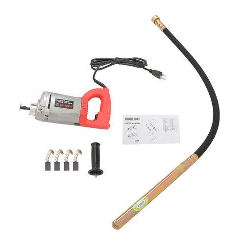 DURAFORCE High Quality 1500W Electric Concrete Vibrator 4.5 Feet Long Shaft Concrete Tool