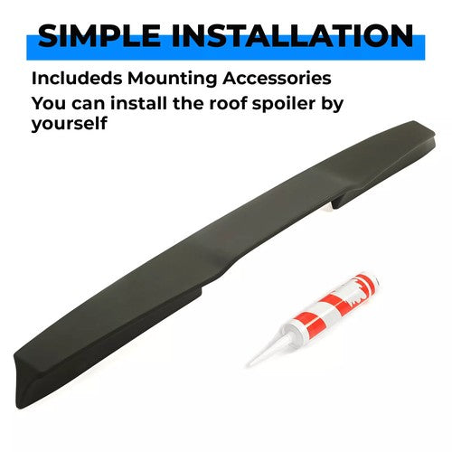 Truck Cab Top Roof Spoiler Wing For Chevy Colorado Crew Cab 2014-2021 981399