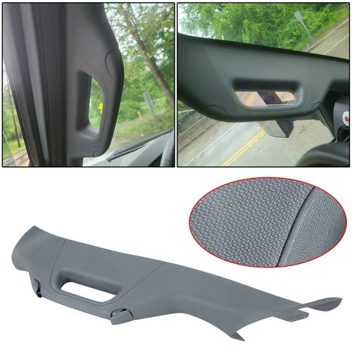 DURAFORCE Left Driver A Pillar Handle Trim Gray For Ford F250 F350 F550 2011 2016