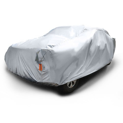 DURAFORCE Pickup Truck Cover Waterproof UV Rain Dust Outdoor Protection Silver Universal
