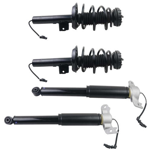 DURAFORCE 4X Front Rear Suspension Shock Struts W/Electric Fits Cadillac XTS 2013-2019