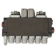 DURAFORCE Hydraulic Backhoe Directional Control Valve w/ 4 Joysticks 6 Spool 11 GPM New