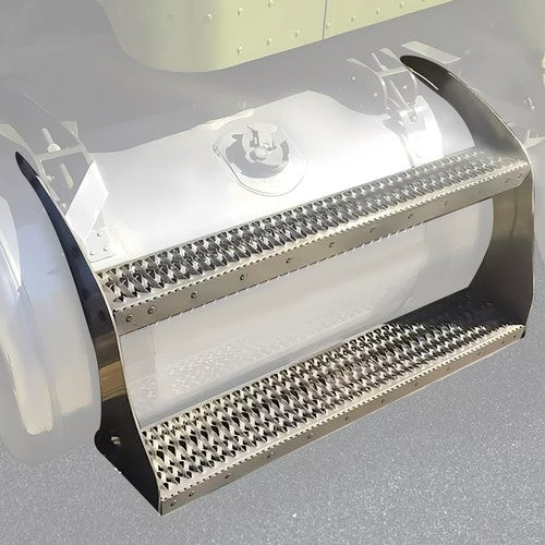 26 Fuel Tank Step Support Bracket Kit Heavy Duty Top Bottom for Peterbilt 379