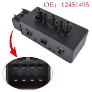 DURAFORCE 6-Way Driver Seat Adjustment Switch for Chevy Silverado Trax GMC Yukon 12451495