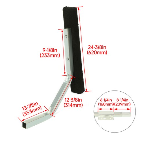 DURAFORCE 24.4" Pontoon Boat Trailer Bunk Board Guide Universal For Ski Boat Fishing Boat