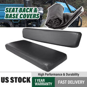 DURAFORCE New Black UTV Vinyl Seat Cover For Kawasaki Mule 2500 2510 3000 3010 Diesel 4X4