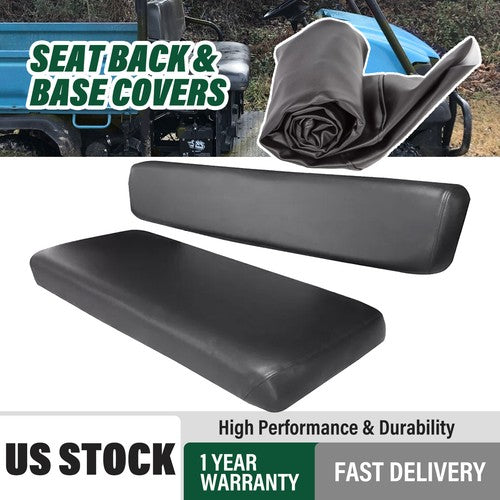 DURAFORCE New Black UTV Vinyl Seat Cover For Kawasaki Mule 2500 2510 3000 3010 Diesel 4X4