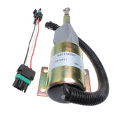 DURAFORCE 24V Fuel Shutoff Solenoid for John Deere Loaders 624H 670C 670CH 672CH