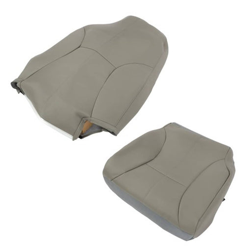 DURAFORCE Driver For Dodge Ram 1500 2500 3500 SLT 1998-2002 Bottom&Top Leather Seat Cover