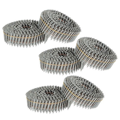 DURAFORCE Full Round-Head Hot-Dipped Galvanized 3600× 1-1/4"× 0.092" Ring Coil Siding Nail