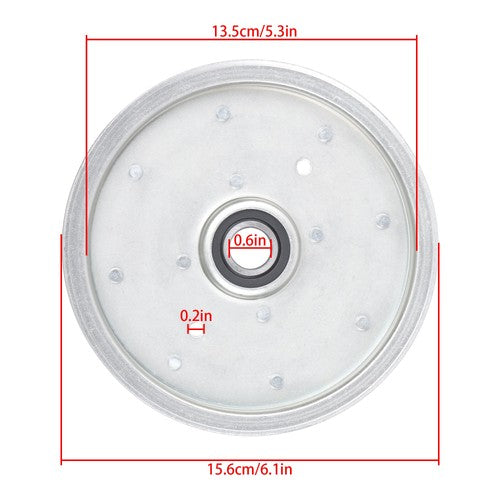 DURAFORCE AUC10172 For John Deere Z335E 42" Z535R 54" Lawn Mower Deck Flat Idler Pulley