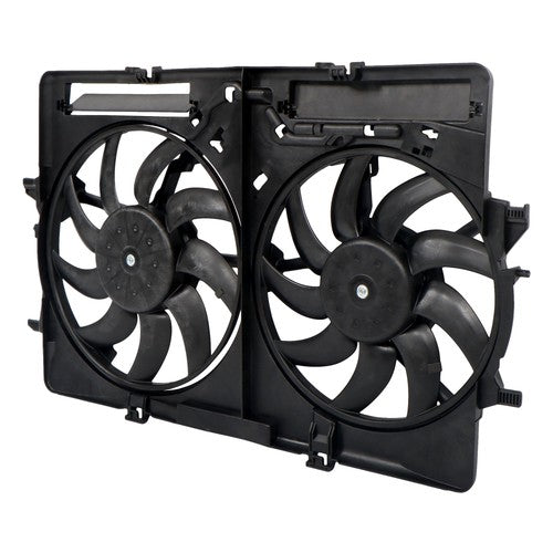 DURAFORCE For Audi S4/S5 2013-2015 Dual Radiator Condenser Cooling Fan Assembly AU3115113