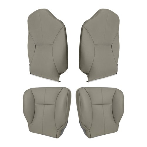 DURAFORCE LH+RH Bottom & Top Leather Seat Cover For Dodge Ram 1500 2500 3500 1998-2002 NEW