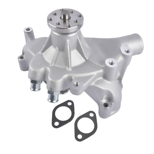 DURAFORCE High-volume Aluminum Long Water Pump Satin Finish for Chevy BBC 396 402 454 502