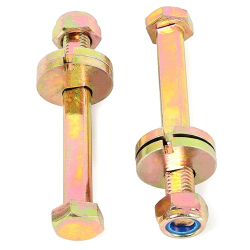 DURAFORCE Front Lower Control Arm Cam Bolt Kit for 97-18 Jeep Wrangler TJ JK Alignment