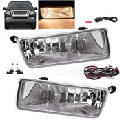 DURAFORCE Fit For 2006-2010 Ford Explorer Left & Right Side Bumper Fog Light Driving Lamp