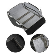 DURAFORCE New For Acura RDX 2007-2012 Driver Bottom Perforated Leather Black Seat Cover