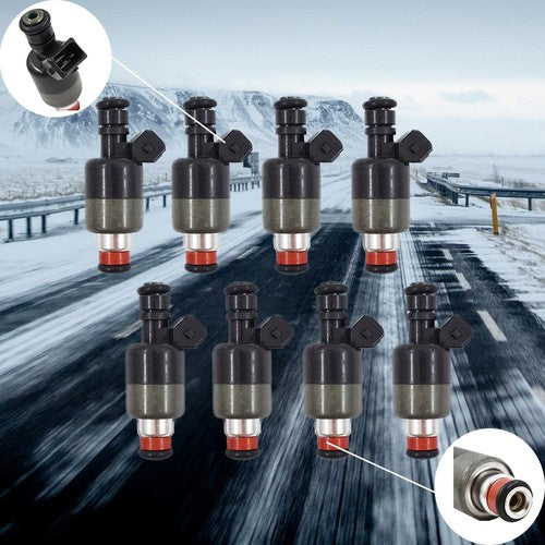 DURAFORCE 17095004 8x Fuel Injectors For Chevrolet GM 1994-1997 5.7L V8