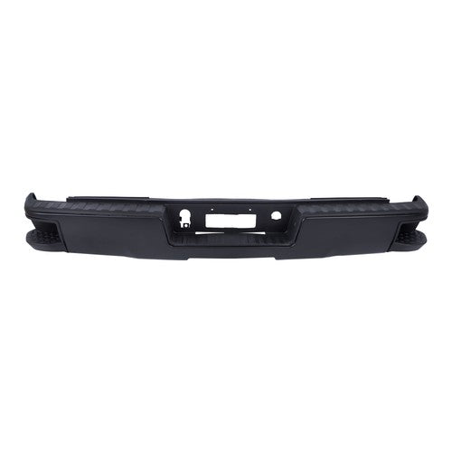 DURAFORCE W/o Sensor Holes Steel Black Rear Bumper For Chevrolet Silverado 1500 2014-2018
