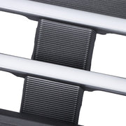 DURAFORCE For Subaru Forester 2006-2008 Plastic Front Bumper Upper Grille w/ Silver Trim