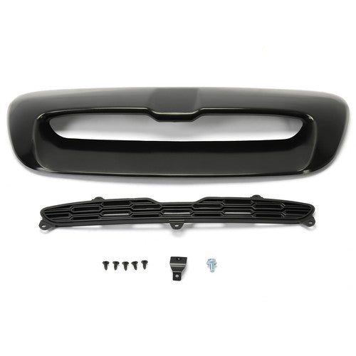 DURAFORCE Primer Black Hood Scoop Air Vent For 07-13 Mini Cooper S R55 R56 R57 R58 R59