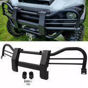 DURAFORCE For 15-23 KAWASAKI MULE PRO FX FXT DX DXT Steel Bumper Brush Guard Black
