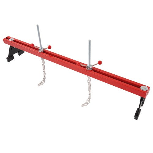 Engine Support Bar 1100lb Motor Transverse Bar Lift Holder Dual Hook Cross