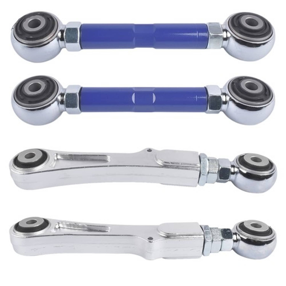 4Pcs Adjustable Rear Camber Arm +Toe Angle Arm Set for Tesla Model S/X ...
