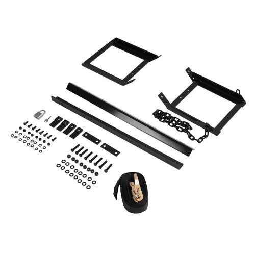 DURAFORCE Adjustable Semi Truck Tire Rack Spare Tire Mount Holder Tire Carrier W/Hardware