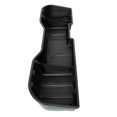 Black Underseat Storage Box for 07 18 Chevy Silverado 07 19 GMC Sierra Crew Cab