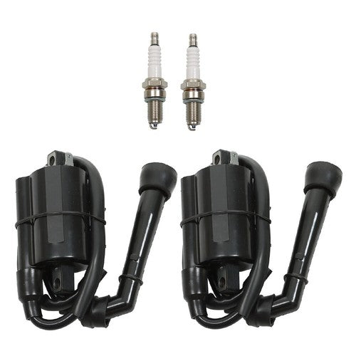 DURAFORCE 2 x Ignition Coil Spark Plug For Suzuki VS700 1886-1887 VS750 88-91 VS800 92-04