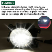 DURAFORCE Front Left Side Fog Light Bumper Mounted Lamp For Infiniti Q50 QX60 QX80 14-20