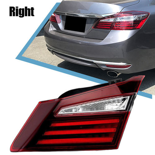 DURAFORCE Rear Passenger Inner Tail Light For 2016-2017 Honda Accord Sedan 34150T2AA21