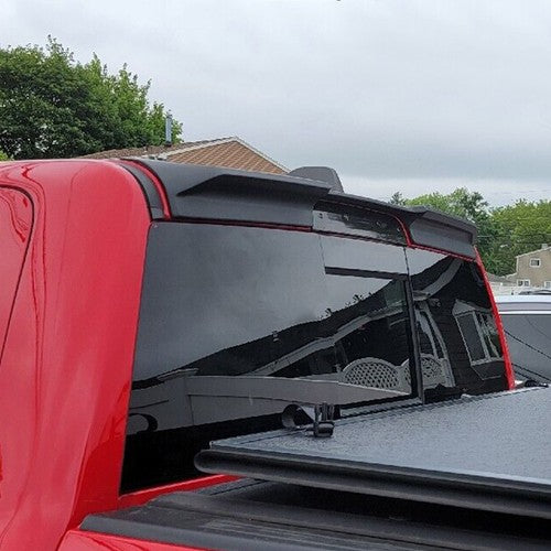 Roof Spoiler Wing for Dodge Ram 1500 Truck Crew Cab 2019 2023 2024 Matte Black