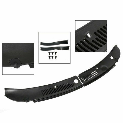 DURAFORCE For 99-04 Ford Mustang Improved Windshield Wiper Cowl Vent Grille Panel Hood