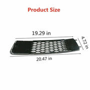 DURAFORCE 2Pcs Front Bumper Outer Grille Left+Right For Audi Q7 S-line Sport 2011-2015