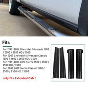 DURAFORCE For 14068 Rocker Panels Covers For 99-06 Chevy Silverado GMC Sierra Extended Cab