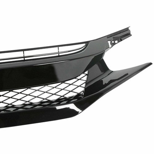 Front Grille for Honda Civic 2019-2021 2020 Coupe Sedan Type R Style Black Mesh