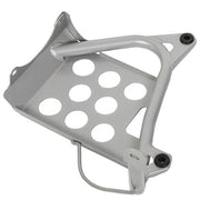 DURAFORCE Silver Heel Guards footrest stand For Yamaha Banshee LH+RH Nerf Bars 87-06 1990